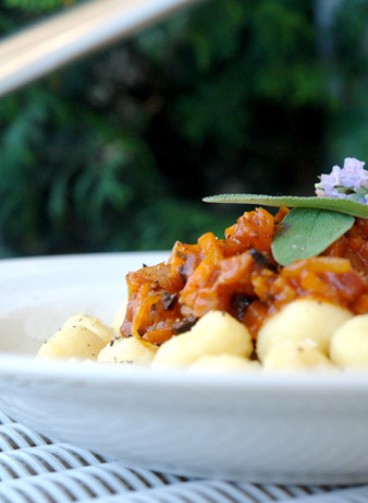 Gnocchi med top